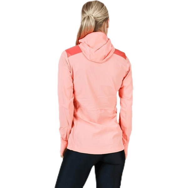 Salomon - Haloes Down Hybrid Hoodie Pink