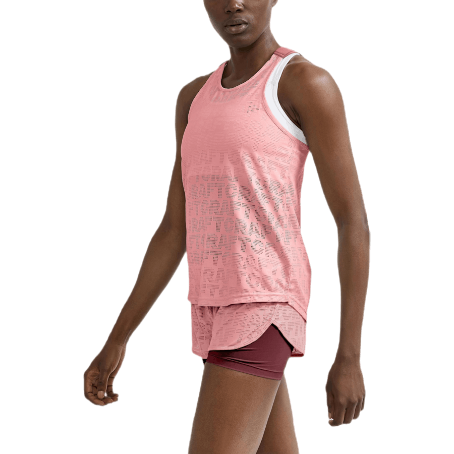Craft - Core Charge Logo Singlet Pink
