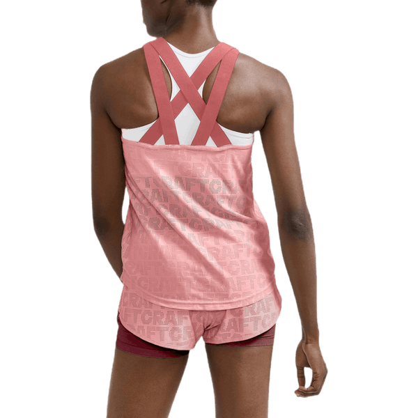 Craft - Core Charge Logo Singlet Pink