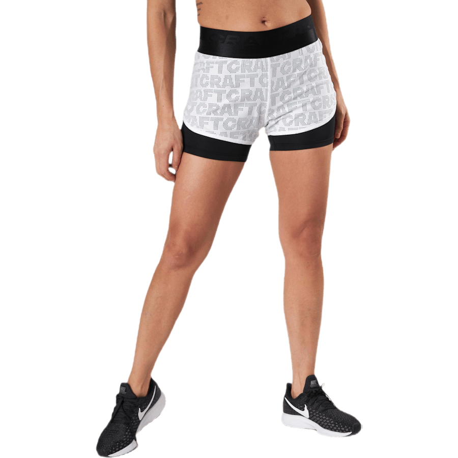 Craft - Core Charge Logo Shorts White/Black