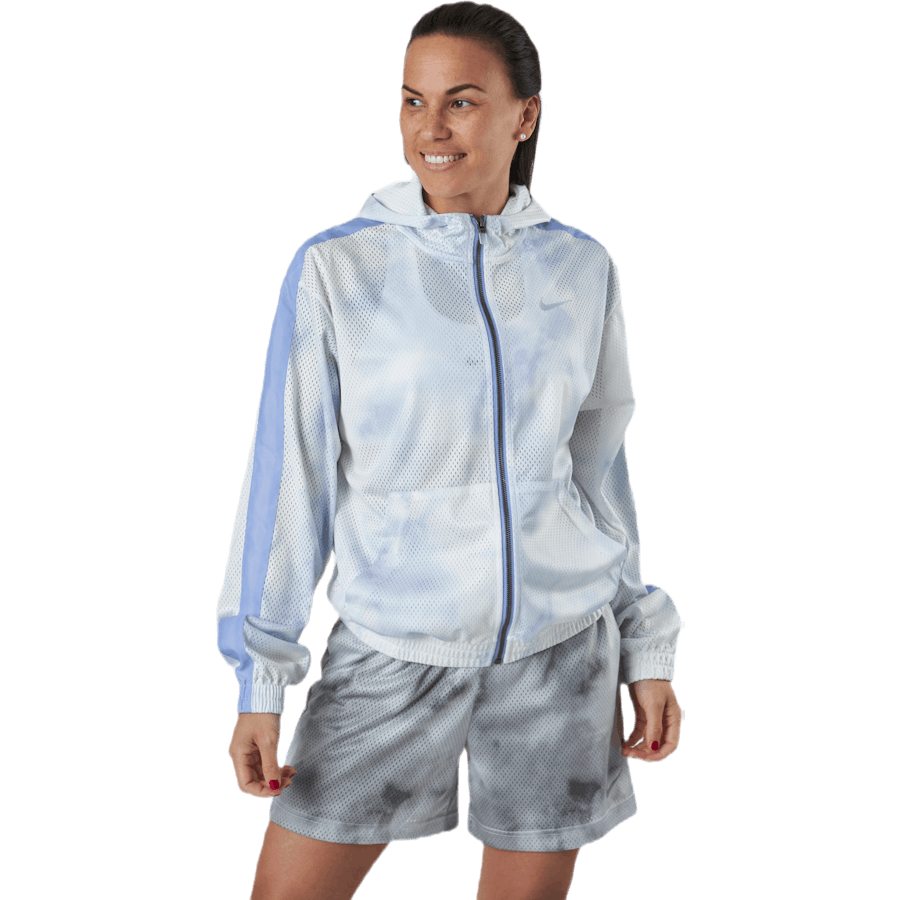 Nike - Nsw Icn Clsh Jkt Mesh Aop White