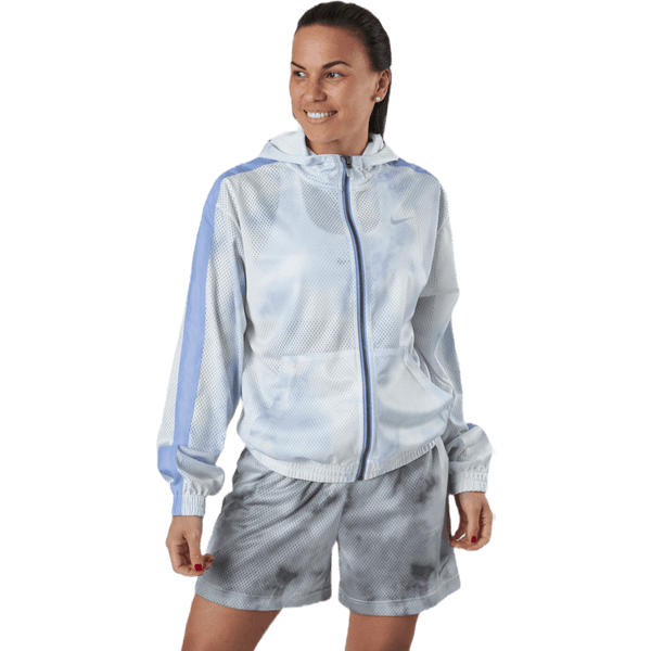 Nike - Nsw Icn Clsh Jkt Mesh Aop White