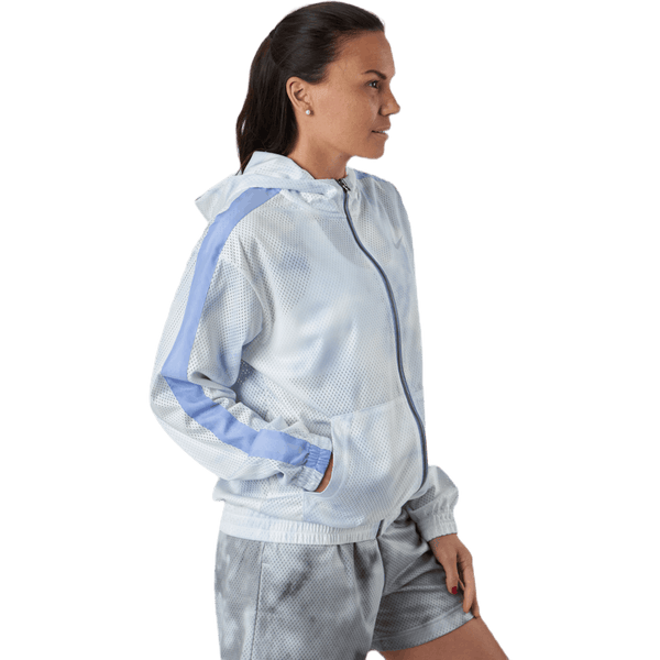 Nike - Nsw Icn Clsh Jkt Mesh Aop White