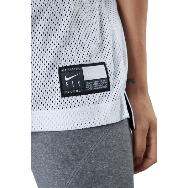 Nike - Fly Rev Print Jsy White/Black