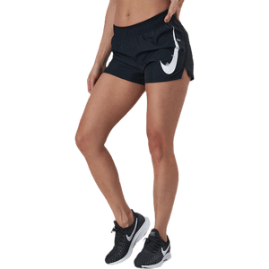 Nike - Swoosh Run Shorts White/Black