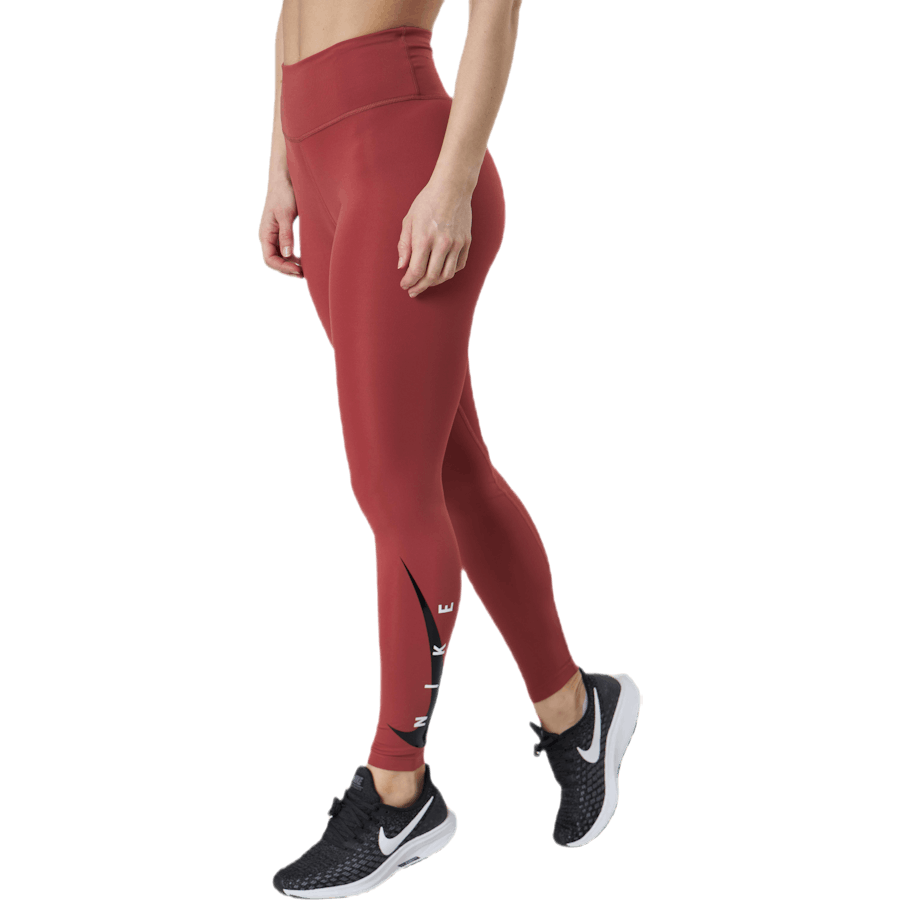 Nike - Swoosh Run Tight 7/8 Red