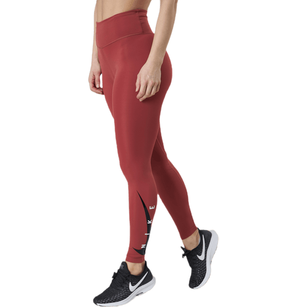 Nike - Swoosh Run Tight 7/8 Red