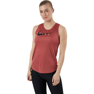 Nike - Swoosh Running Tank Red