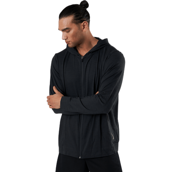 Nike - Yoga Dri-FIT Men's Full-Zip Jacket OFF NOIR/BLACK/GRAY