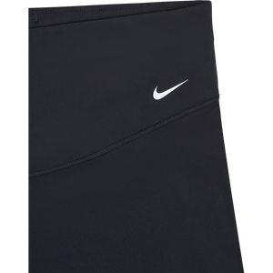 Nike - One Women's Mid-Rise 7" Bike Shorts (Plus Size) BLACK/WHITE