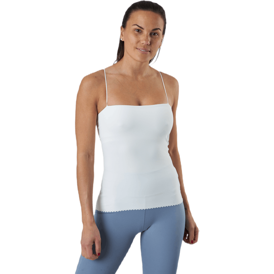 Nike - Yoga Luxe Eyelet Tank Top White