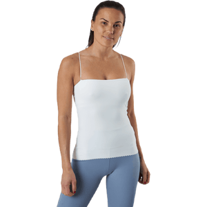 Nike - Yoga Luxe Eyelet Tank Top White