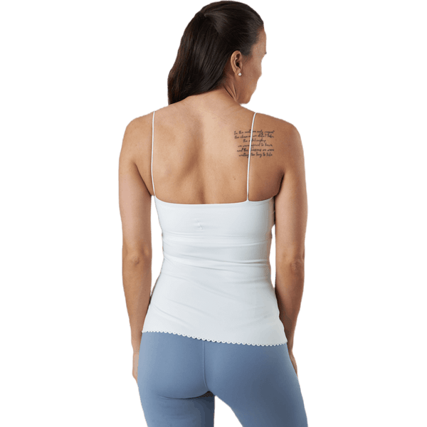 Nike - Yoga Luxe Eyelet Tank Top White