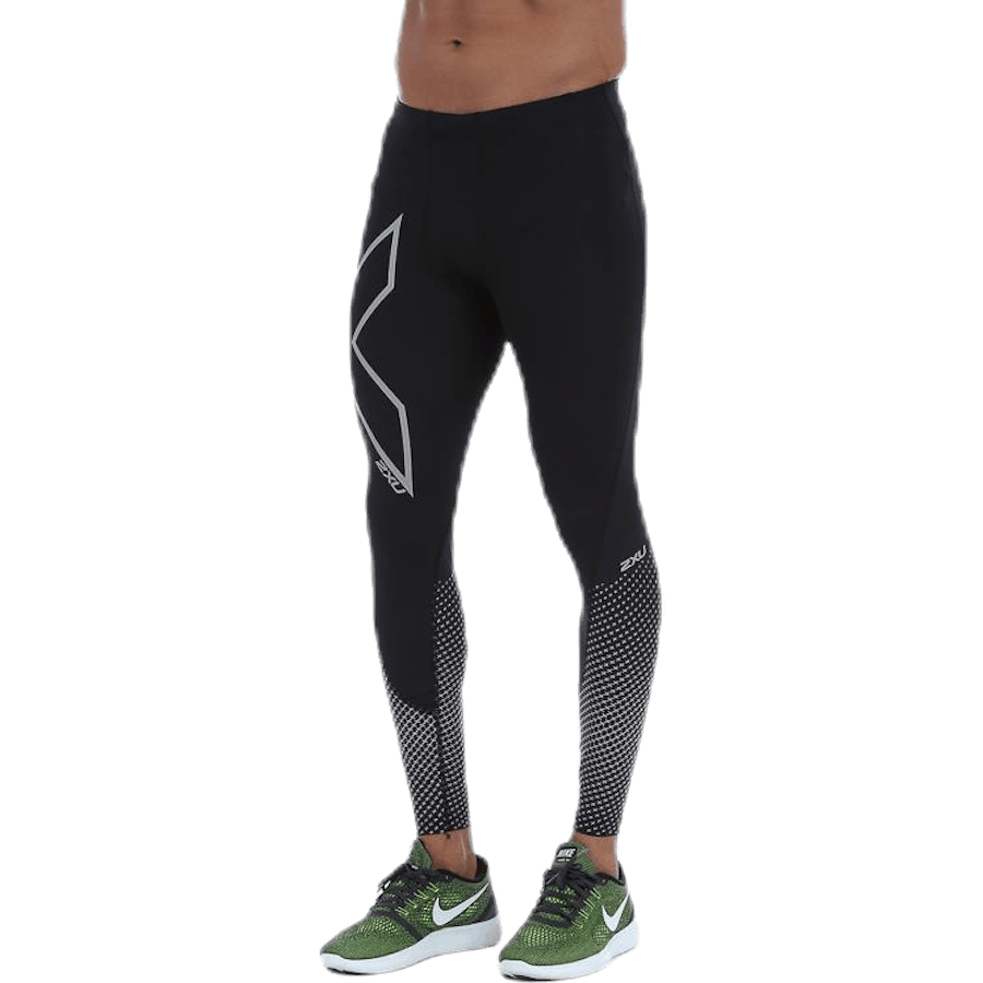 2XU - Reflect Compression Tights-M Black/Silver