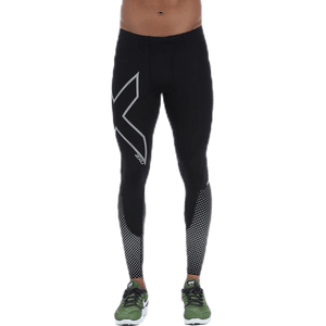 2XU - Reflect Compression Tights-M Black/Silver