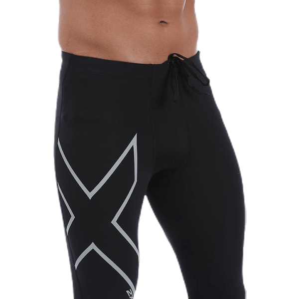 2XU - Reflect Compression Tights-M Black/Silver
