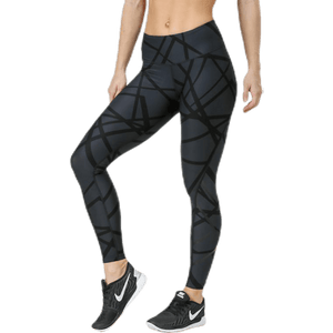 2XU - Print Mid-Rise Compression Tights W Black/Grey