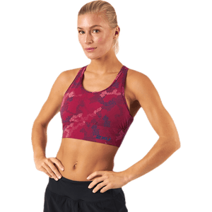 2XU - Active Longline MedImpact Crop Pink