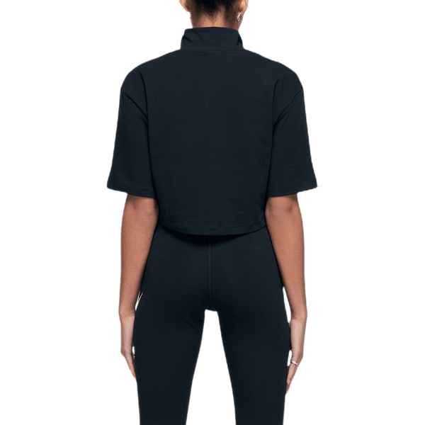 Nike - W Swoosh Top Ss Mock Black
